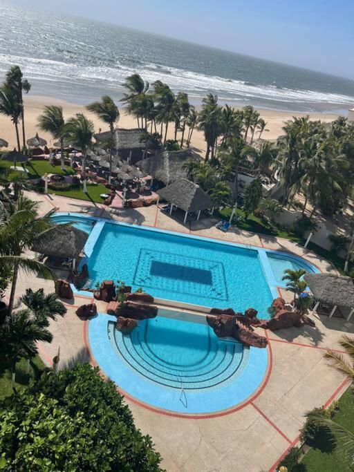 Apartamento Departamento En Del Mar A Pie De Playa *